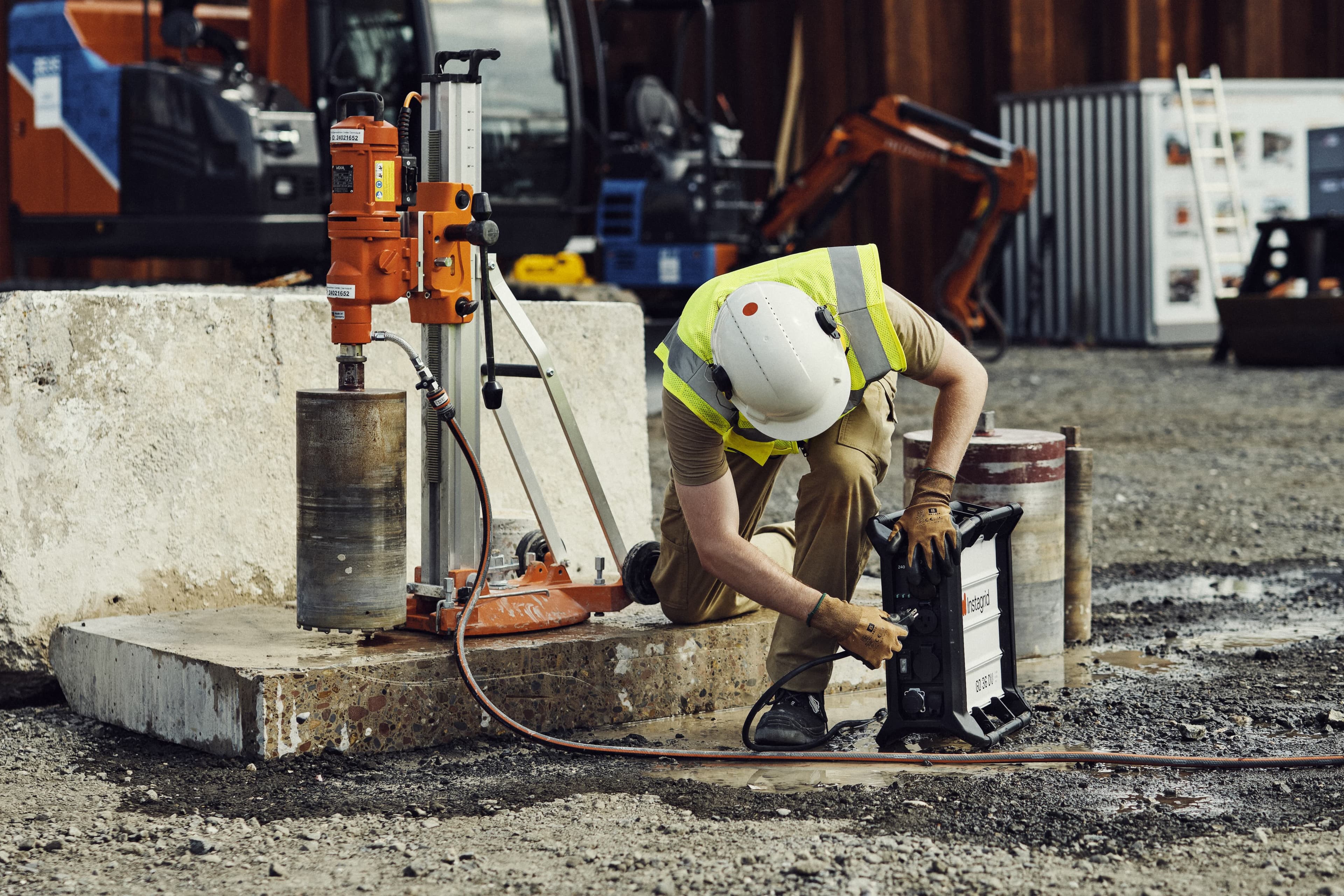 Kernbohren drilling